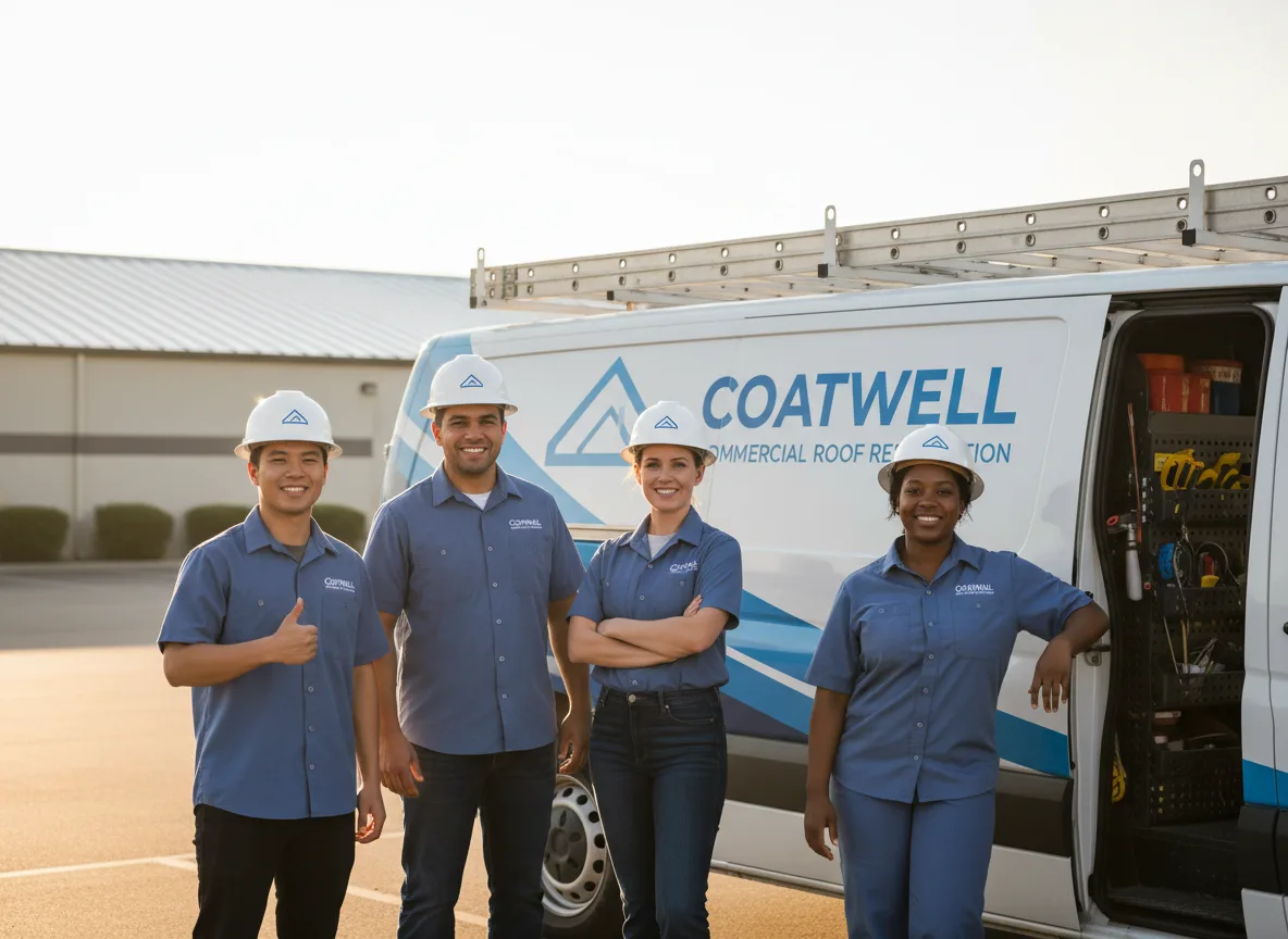 Commercial roof coating company in Belknap, IL